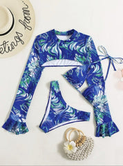 Chic Two-Piece Set â€?Midnight Swim