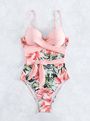 Luxe Strappy Swimsuit â€?Golden Hour