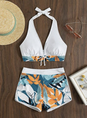Minimalist High-Waist Bikini â€?Wave Rider