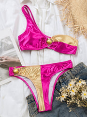 Refined High-Waist Bikini â€?Vintage Chic
