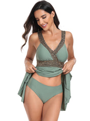 Refined Triangle Bikini â€?Crisscross Style