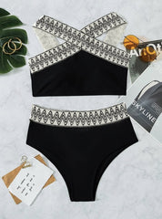 Glam Strappy Swimsuit â€?Vintage Chic
