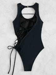 Minimalist Strappy Swimsuit â€?Crisscross Style