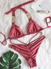 Bold Swimsuit â€?Tropical Bloom
