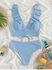 Refined Cut-Out Bikini â€?Tropical Bloom