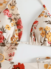 Refined Swimsuit â€?Tropical Bloom