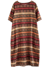 Classic Charmer Printed Midi Dress