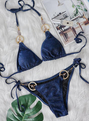 Bold Triangle Bikini â€?Floral Dream