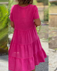 Zoeyâ„?- Casual Summer V-neck Dress