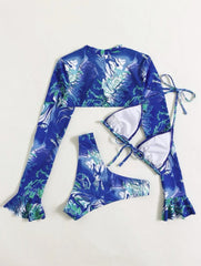 Chic Two-Piece Set â€?Midnight Swim
