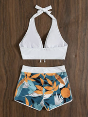 Minimalist High-Waist Bikini â€?Wave Rider