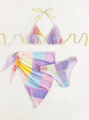 Glam Strappy Swimsuit â€?Golden Hour