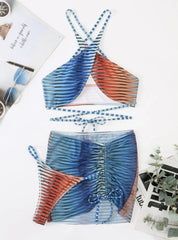 Glam Two-Piece Set â€?Crisscross Style