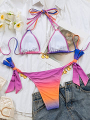 Sculpted Cut-Out Bikini â€?Crisscross Style