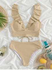 Refined Cut-Out Bikini â€?Tropical Bloom