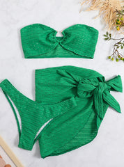 Romantic Cut-Out Bikini â€?Ocean Escape