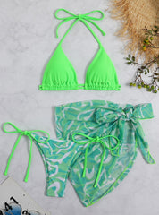 Bold Triangle Bikini â€?Floral Dream