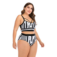 Romantic High-Waist Bikini â€?Vintage Chic