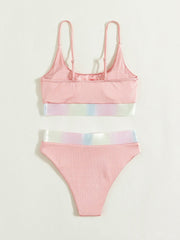 Elegant Strappy Swimsuit â€?Vintage Chic