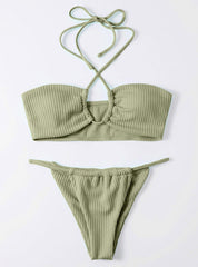 Chic Strappy Swimsuit â€?Ocean Escape