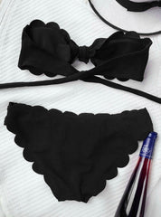 Elegant Triangle Bikini â€?Halter Luxe