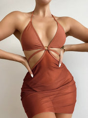 Refined Swimsuit â€?Halter Luxe