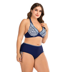 Romantic High-Waist Bikini â€?Vintage Chic