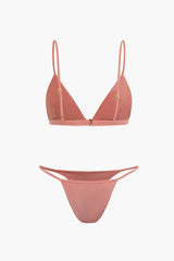 Allure High-Waist Bikini â€?Crisscross Style