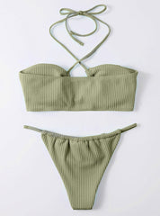 Chic Strappy Swimsuit â€?Ocean Escape