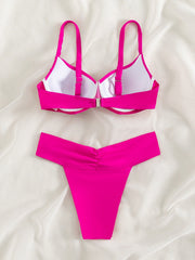 Sculpted Cut-Out Bikini â€?Ocean Escape