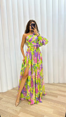Aurora Women's Dress | Maxi, One-Shoulder