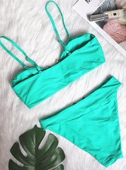 Glam Strappy Swimsuit â€?Golden Hour
