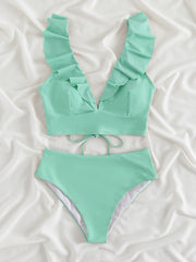 Refined Cut-Out Bikini â€?Tropical Bloom