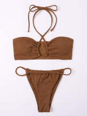 Chic Strappy Swimsuit â€?Ocean Escape