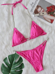 Sculpted High-Waist Bikini â€?Golden Hour
