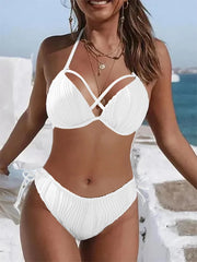 Allure High-Waist Bikini â€?Vintage Chic