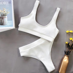 Allure Strappy Swimsuit â€?Halter Luxe