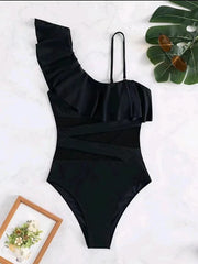 Chic Two-Piece Set â€?Midnight Swim