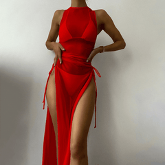 Sculpted Swimsuit â€?Satin Glow