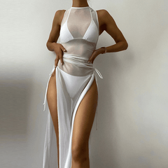 Sculpted Swimsuit â€?Satin Glow