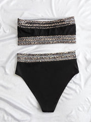 Elegant High-Waist Bikini â€?Wave Rider
