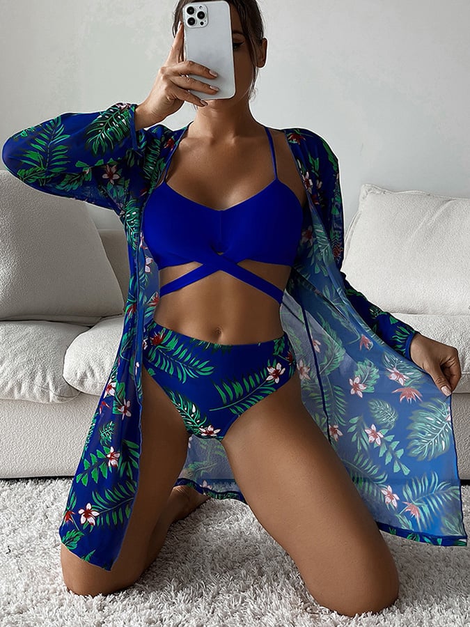 Bold Bikini â€?Tropical Bloom