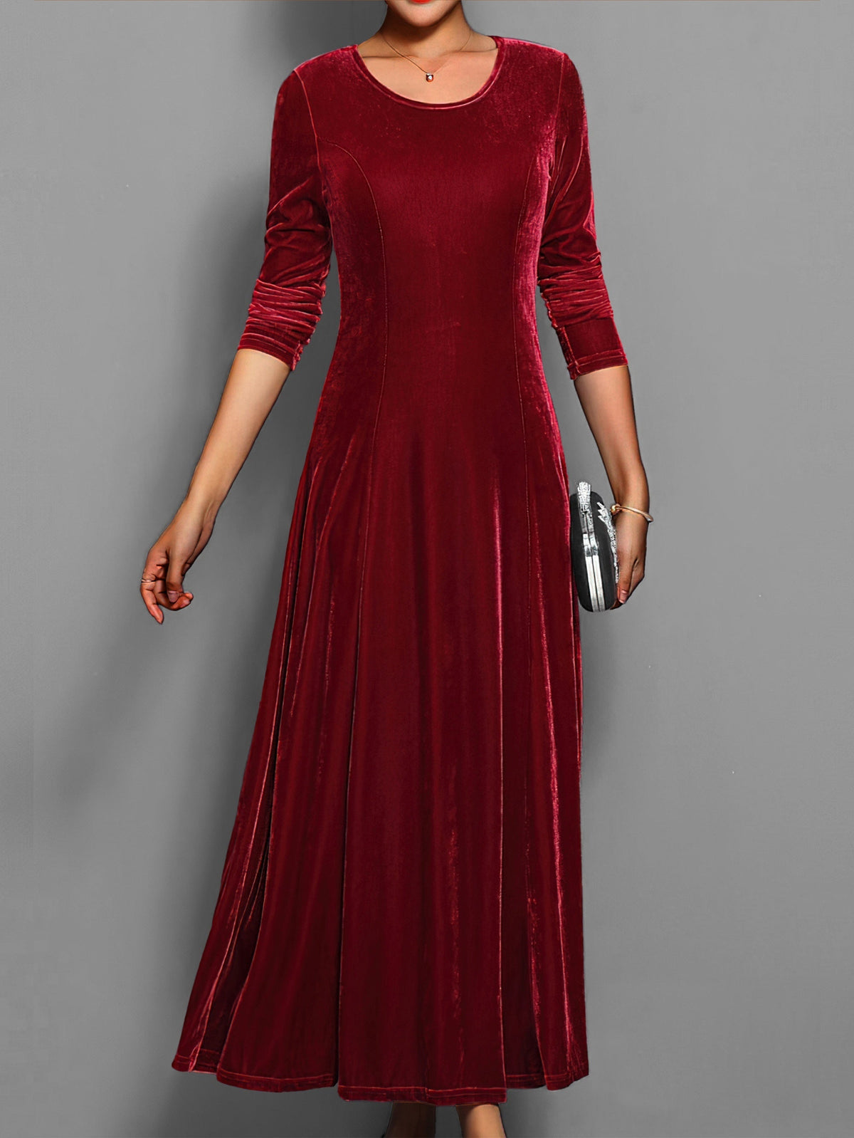 Azure Women's Dress | Long Sleeve