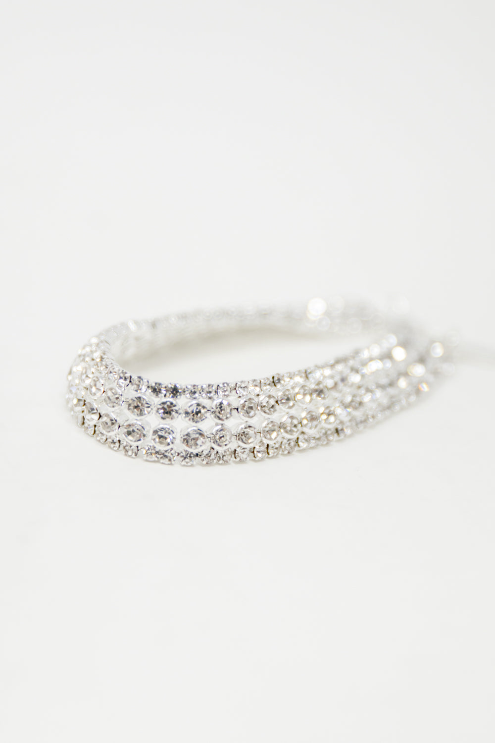Crystal Cascade Rhinestone Bracelet