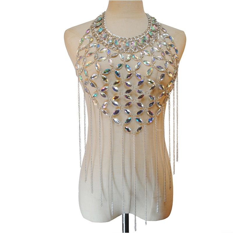 Flowers In Hand Body Jewelry