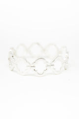 Endless Clover Link Stretch Bracelet