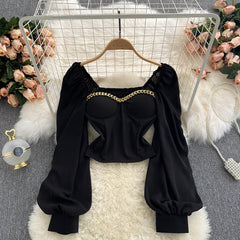 Visit Me This Evening Blouse