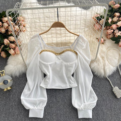 Visit Me This Evening Blouse