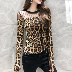Whenever You're Ready Leopard Blouse