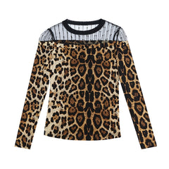 Whenever You're Ready Leopard Blouse